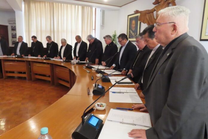 obispos de bolivia en su asamblea 2026