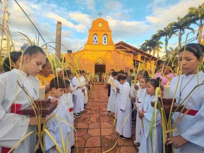 catedral de Riberalta. aniversario