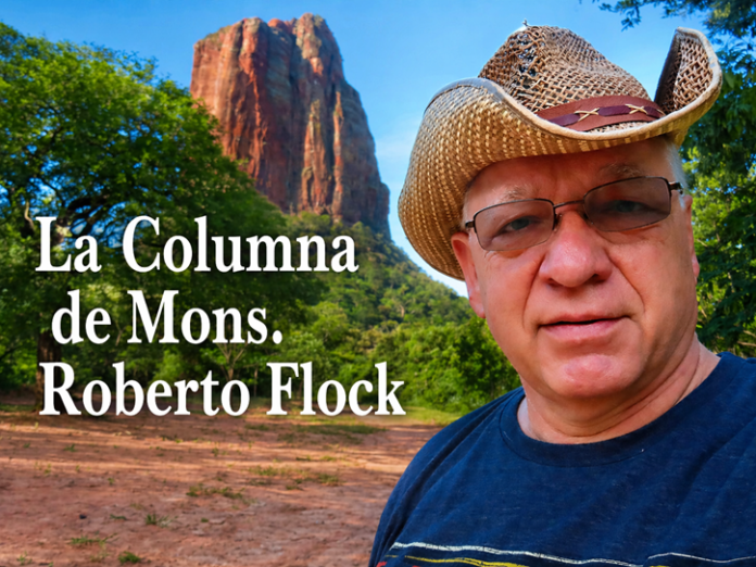 monseñor Roberto Flock, obispo de San Ignacio de Velasco