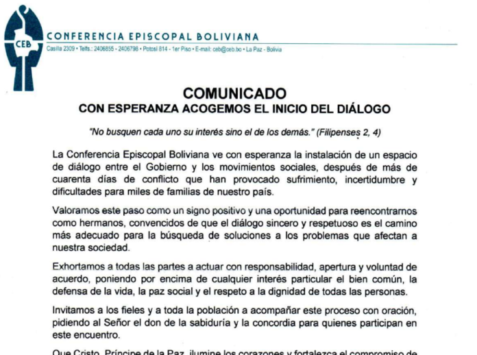 iglesia catolica en el dialogo 2026